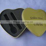 Heart Shape Tin Box