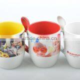 3d Sublimaiton Customized Printing Spoon Mug thumbnail-1