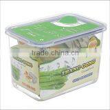 88oz Rectangle Plastic Food Container With Vent on the Lid