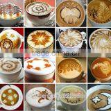 16Pcs/set Fashion Latte Cappuccino Coffee Barista Stencils Template Strew Pad Duster Spray Tools 2016 Hot Sale thumbnail-3