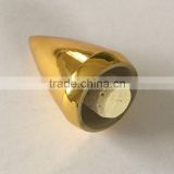 gold silver plastic cork insert cap