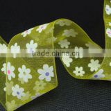 Wholesale polyester woven ribbon for wedding dress