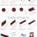 Stone Coated Roof Sheet Accessories Ridge Hip/Roof Tiles Ridge Hip thumbnail-6