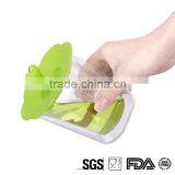 Creative Cute Love-heart Anti-dust Cup Cover Silicone Drinking Glass Cover thumbnail-2