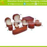 Luxury Round Custom Wooden Jewelry Gift Packaging Box Ring Box Necklace Box thumbnail-1