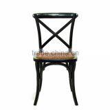 Home High X Back Throne Wooden Arm Wishbone Model Chair thumbnail-2
