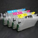 With Reset Button & Battery, Refillable Ink Cartridge for NEW FIRMWARE Epson Xp101 Xp201 Xp204 Xp401 Xp211 Xp214 (t197/t196)