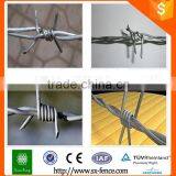 Barbed wire length per roll / weight barbed wire/ barbed wire weight per meter