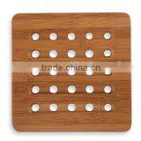 2015 NEW Totally Weddding Gift Kitchen Set of 3 Bamboo Wood Tableware Trivet Coaster Placemat Set thumbnail-2