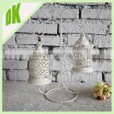 Cheap Classic Black Stainless Steel Lantern + Hurricane Lantern Inserted Glass Christmas Lantern Decoration thumbnail-2