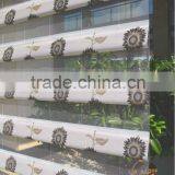 100% Polyester Peacock Blind Fabriv/ Double Layer Blinds / Roman Blinds