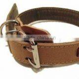 2012 Stylish Strong Genuine Leather Hunting Dog Collars Personalized thumbnail-1