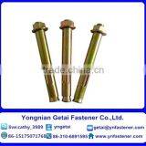 Zinc Yellow Flange Nut Sleeve Anchor thumbnail-2