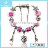 Beatiful Charming Fashion Sea Star Red Glass Bead Bangle Bracelet thumbnail-2