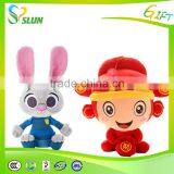 Hot Selling 2017 New Year Chinese Mascot Plush Stuffed Good Luck Chicken Toy thumbnail-1