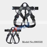 CE EN 12277 Superlight Half Body Rock Climbing Harness Nylon Safety Belt