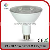 PAR38 1250lm 15w 120we E27 25 40 60 degree SMD 2835 high power led lamp