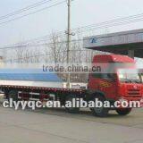 Flat Bed Construction Machine Transport Truck thumbnail-1