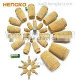 Microrns Sintered Nickel Titanium Brass Bronze Stainless Steel Metal Porous Filters thumbnail-3