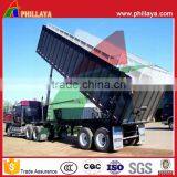Top Qualily 50-60 Tons Heavy Duty 3 Axles Tipper Semi Truck Trailer for Sale thumbnail-1