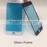Wholesale Factory glass with frame assembly for iphone 7 iphone glass replacement