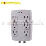 H50011 UL6 Outlet Grounding Power Adapter With Surge Protector thumbnail-1