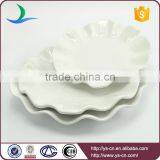 Wholesale Ceramic Kitchen Flower Shaped Plates for Pasta thumbnail-1