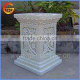 Home and Garden Fiberstone Flower Pot Stand Roman Column for Sale thumbnail-3