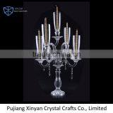 Top Fashion Custom Design Wedding Centerpiece Crystal Cadelabra for Sale thumbnail-1