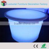 Round Led Bar Table for Cafeshop /garden/home/hotel/restaurant 16 Color Change thumbnail-2