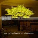 SJL15102601 Manufacturer Garden Decoration Outdoor Used Yellow Led Ginkgo Tree thumbnail-2