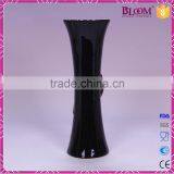 Modern Glazed Black Cheap Ceramic Vases Flower for Sale thumbnail-3