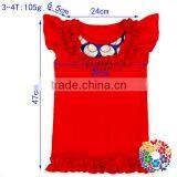 Wholesale Children Boutique Outfit Red Blue Baseball Clothing Set thumbnail-5