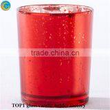 Cookies Mason Jar Wholesale Handmade Glass Tea Light Glass Candle Holders Mercury Glass Candle Votive Vintage Wedding Decor