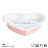 Hot Sale Round Ceramic Stoneware Oven Safe Baking Tray thumbnail-3