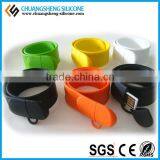 Fashional Design Colorful LED Light Smart Watch, USB Drive Bracelet, 16GB USB Memory thumbnail-2