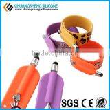 New Hot Silicone Style Touch Pen Slap Bracelet Band for Screen thumbnail-2