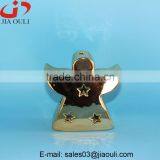 Home Decor Ceramic Gold Candleholder, Candle Jar thumbnail-1