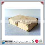 Solid Pine Wood Jewelry Box,cube Wood Pine Box,pine Wooden Box thumbnail-1