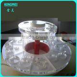Hot Sale New Design L Shape Acrylic Cosmetic Display Stand,acrylic Jewelry Display Stand thumbnail-5