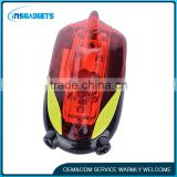 Rechargeable bicycle tail light pattern