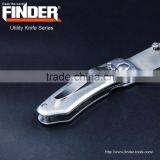 Folding Liner-lock Stainless Steel Utility Knife thumbnail-4