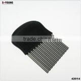 42014 Stainless Steel Cheese Vegetable Crinkle Cutter thumbnail-1