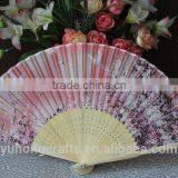 High-grade Bamboo Ladies Silk Hand Fan thumbnail-2