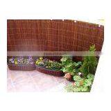 Natural Dark Brown Willow Fence thumbnail-5