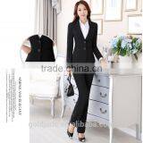 2016 Ladies Two Pieces Long Sleeve Blazer and Skirt Set Women Office Business Suit thumbnail-5