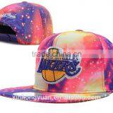 Embroidery Flat Brim 6 Panels Snapback Cap/hat thumbnail-1