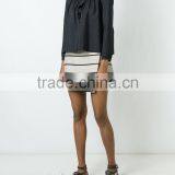 Hot Sale Nice Design Women Executive Pleated Silk Shirts 2016 thumbnail-1