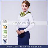 Custom Cotton Skirt And Flight Attendant Shirts thumbnail-1