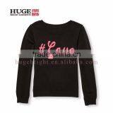 Long Sleeve Pullover Knit Sweater For Young Girls thumbnail-1